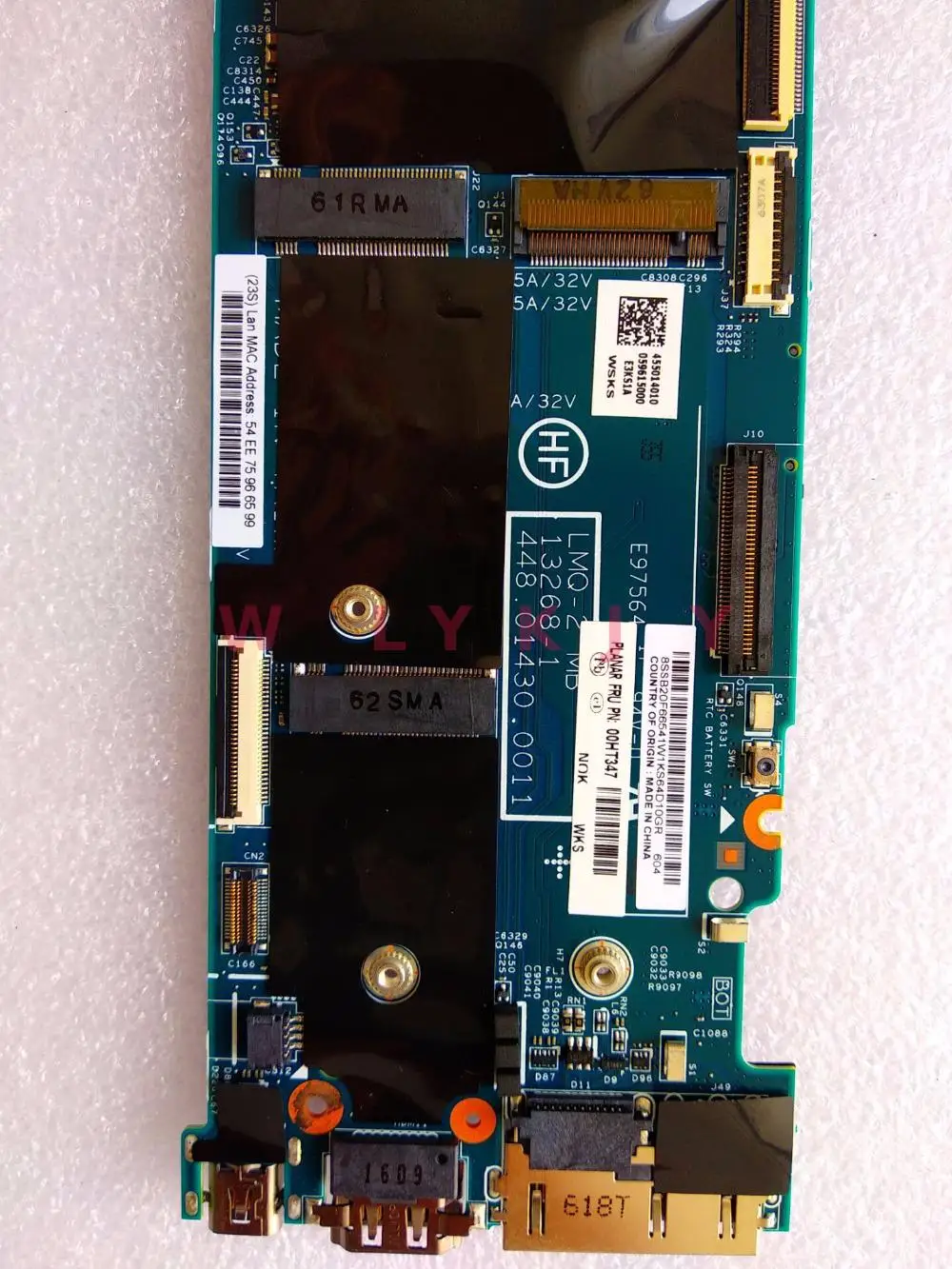 00HT359 00HT347 для Lenovo ThinkPad X1 Carbon X1C материнская плата ноутбука i5 5300U 8 ГБ 100% тестовая