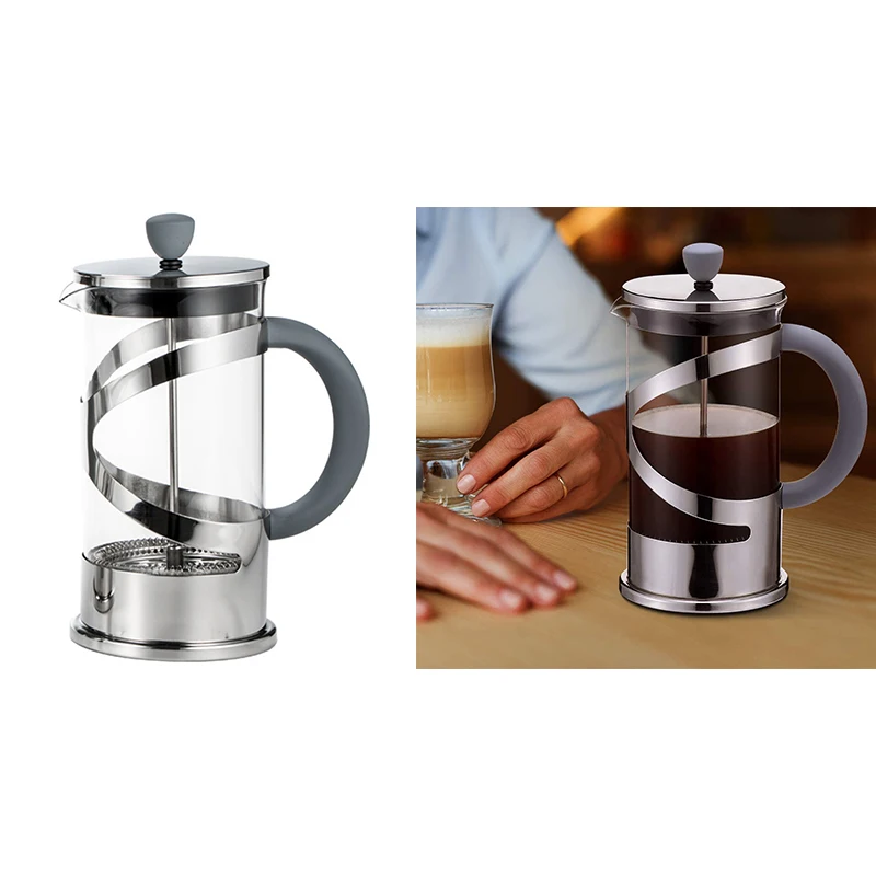 

French Press Coffee Maker,Coffee Press with Handle, Heat Resistant