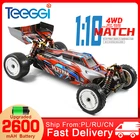 WLtoys 104001 RC автомобиль 1:10 45 кмч 4WD привод внедорожный 2,4G высокоскоростной Радиоуправляемый автомобиль формула 1:10 Байк VS Wltoys144001