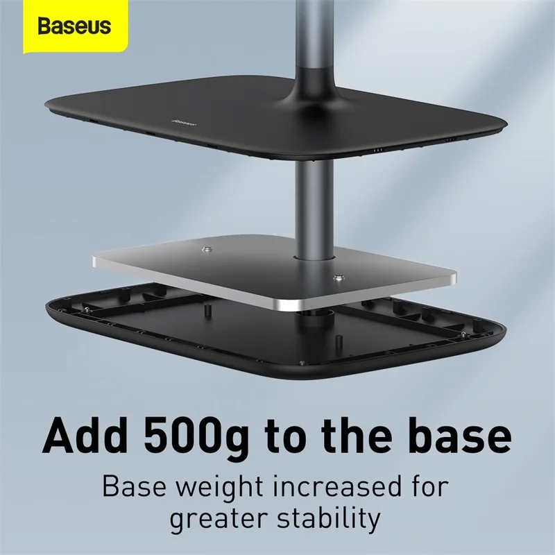 baseus desktop phone holder aluminum height angle adjustable mobile phone tablet stand for iphone 12 11 pro xs xr huawei tablet free global shipping