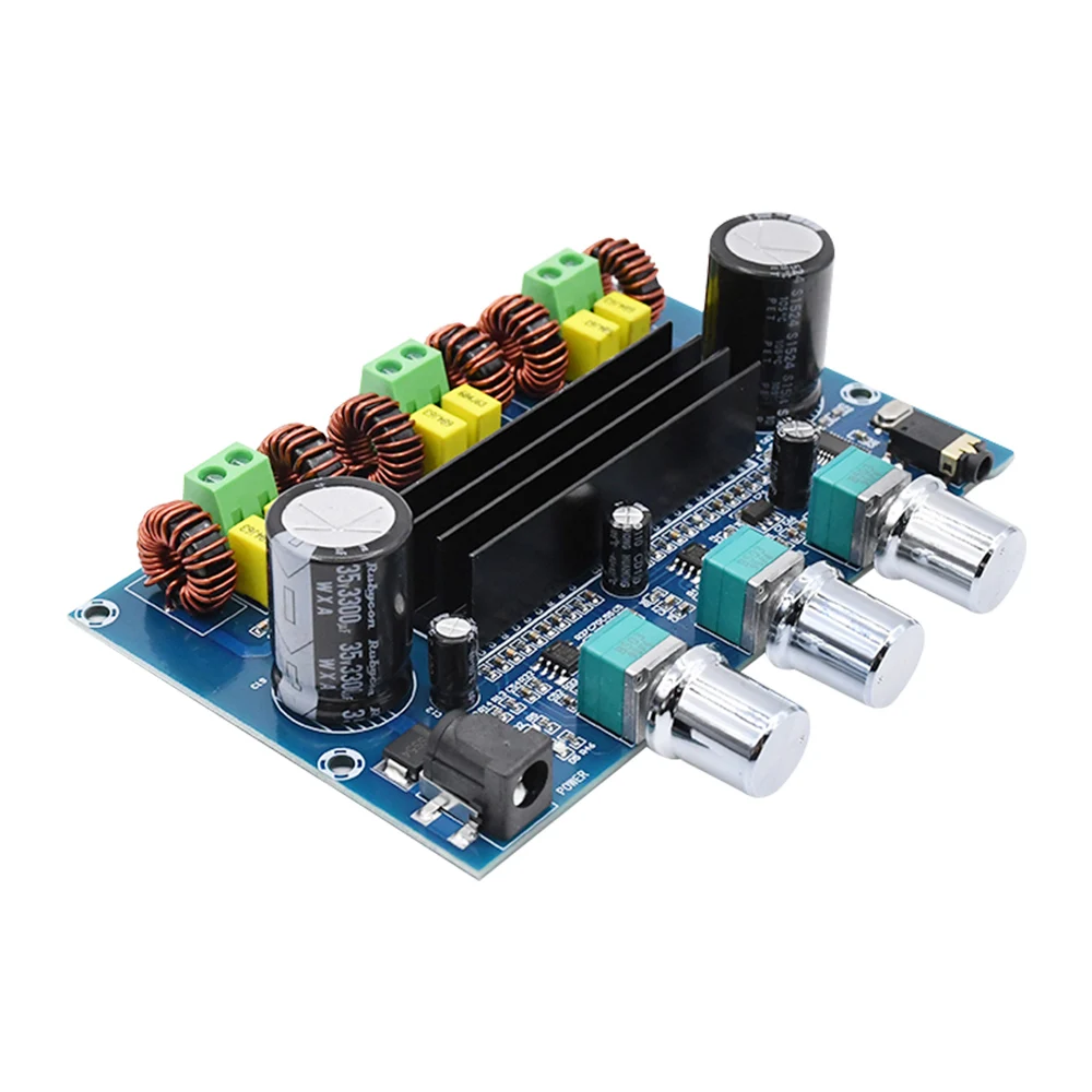 Плата цифрового усилителя высокой мощности AIYIMA TPA3116D2 100 Вт + 50 * 2 Bluetooth 5 0 1 каналов