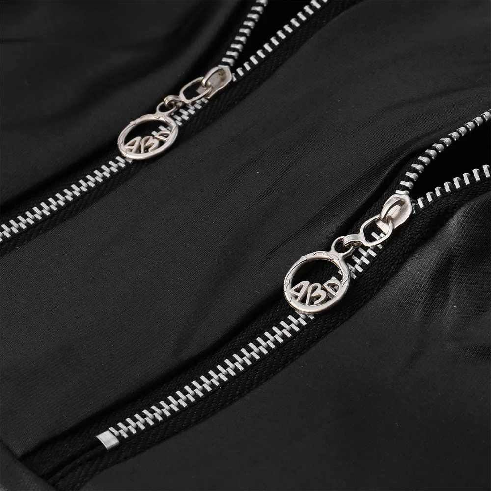 Леггинсы женские из искусственной кожи эластичные с дырками на молнии | Женская