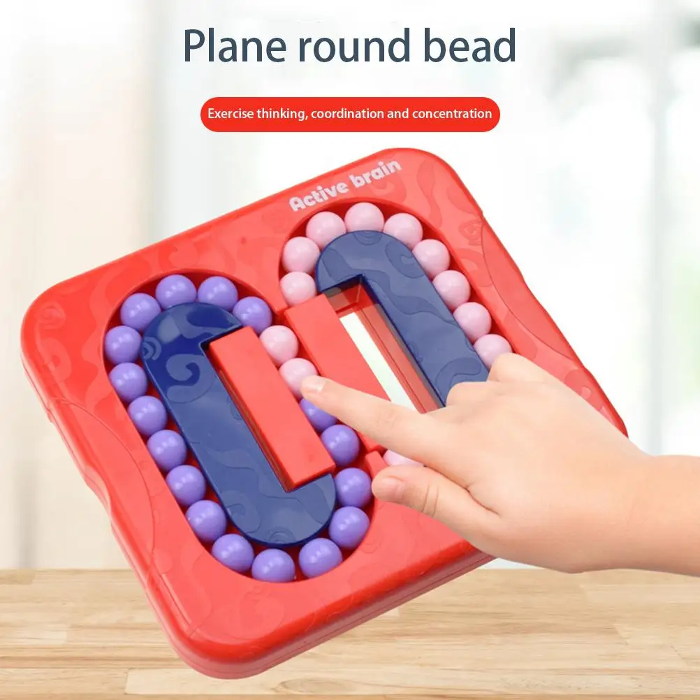 

Bean Rotating Toy Rotating Square Puzzle Brain Exercise Game Sturdy Durable Decompression Toy