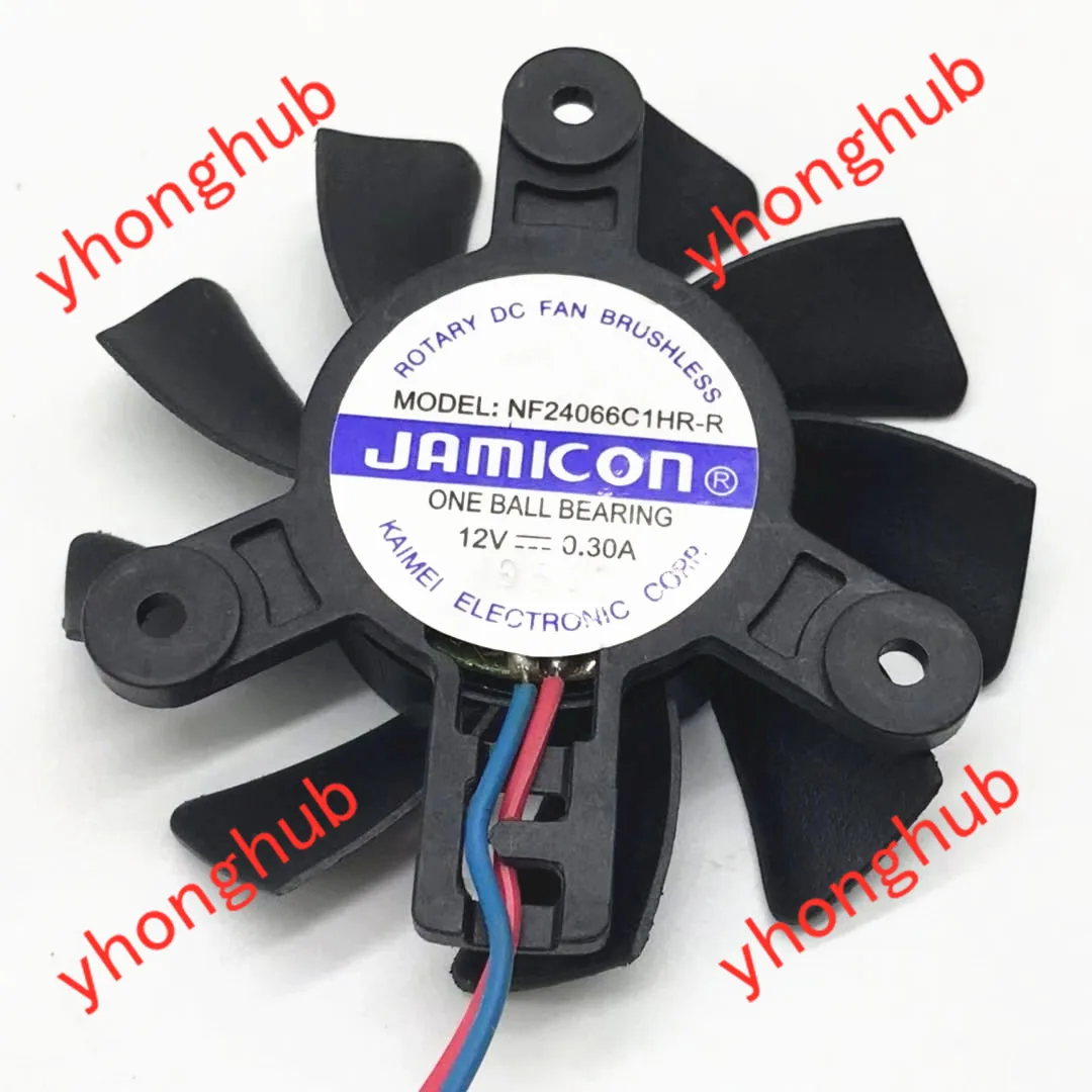Jamicon NF24066C1HR R DC 12V 0.30A Dia. Безрамочный вентилятор сервера 65 мм c. T.C 34 мм|Кулеры и