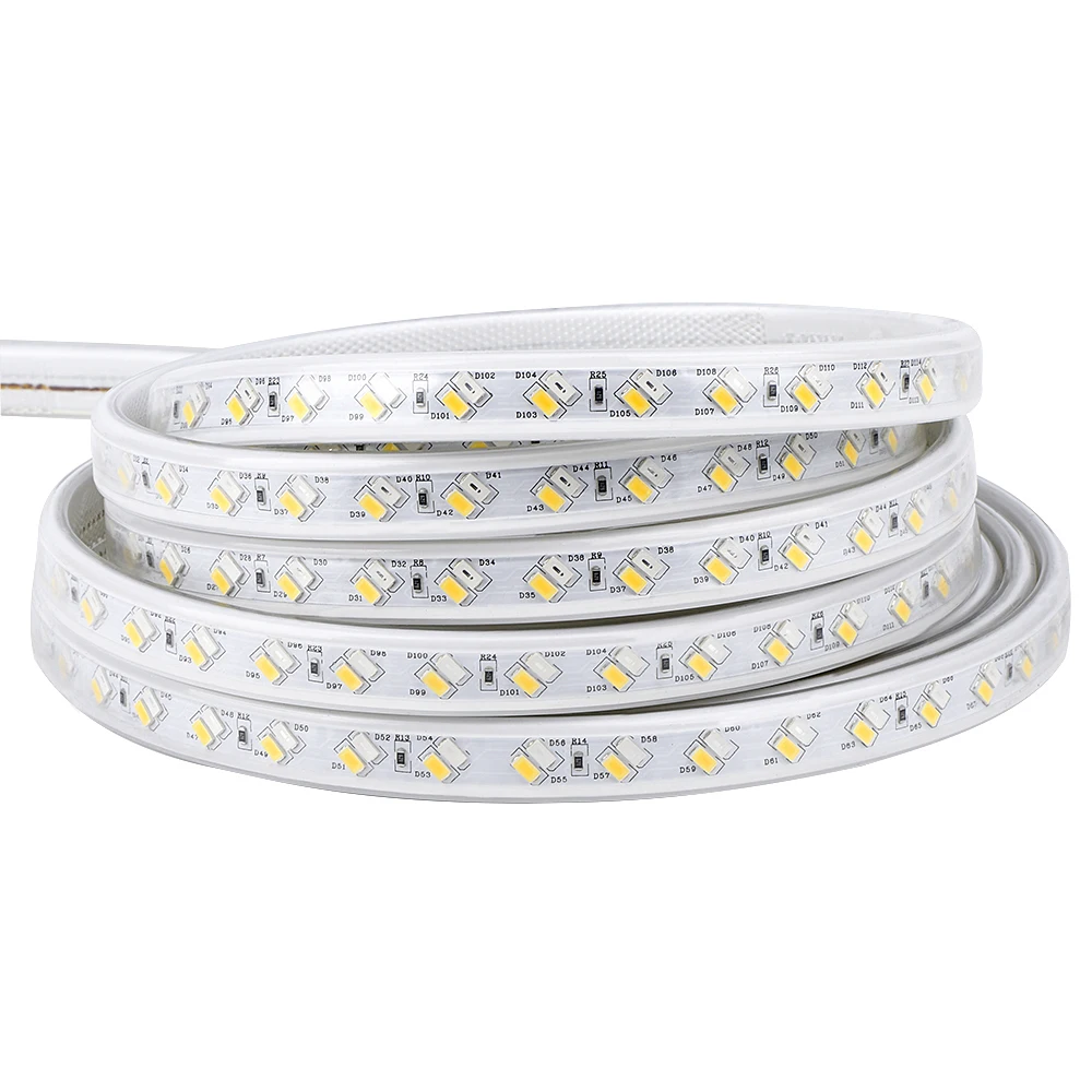 LAIMAIK Светодиодные ленты светильник SMD5730 IP65 Водонепроницаемый SMD5050 Светодиодная