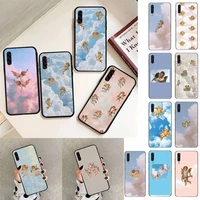 renaissance angels baby phone case for samsung galaxy a30 a20 s20 a50s a30s a71 a10s a6 plus fundas coque