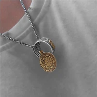 pixiu pendant necklace symbol wealth and good luck charm necklace chinese feng shui faith accessories men women unisex necklaces