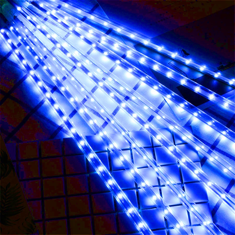 Рождественский светодиодный Метеоритный дождь светильник s 30 см 50