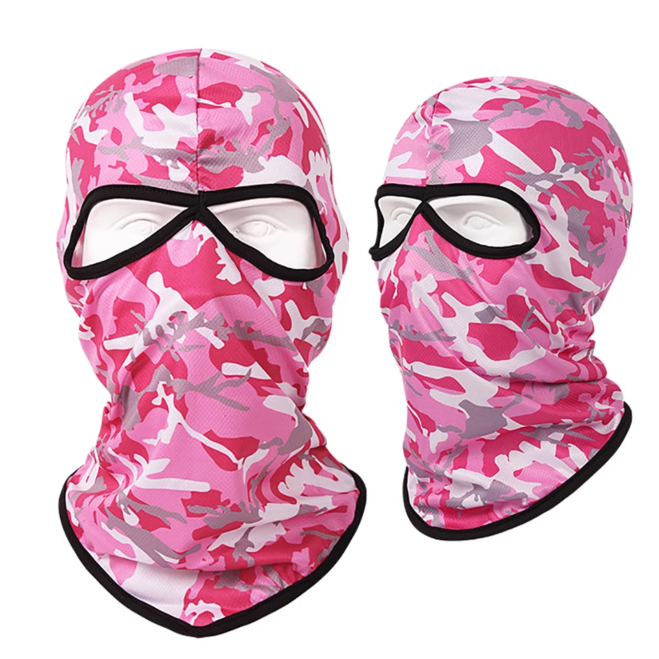 

Two-Hole Quick-Drying Headgear Men's And Women's Cycling Face Towel Outdoor Running Fishing Breathable Soft Sports Headwear