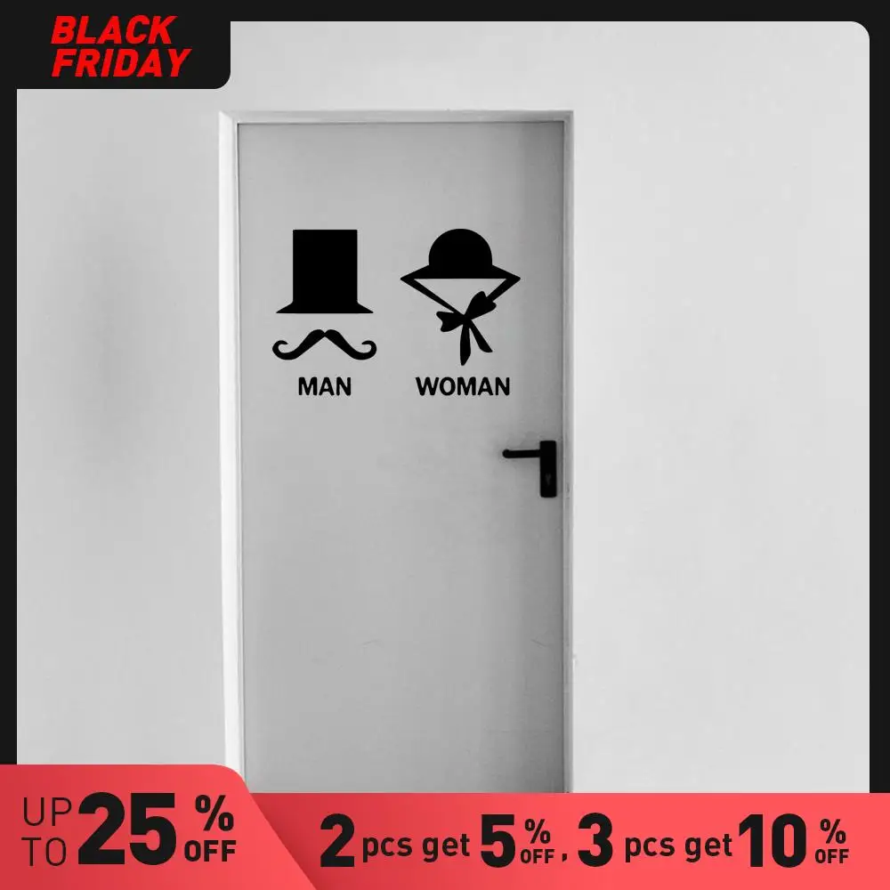 Красочные WC самоклеющиеся виниловые Водонепроницаемая Наклейка на стену декор