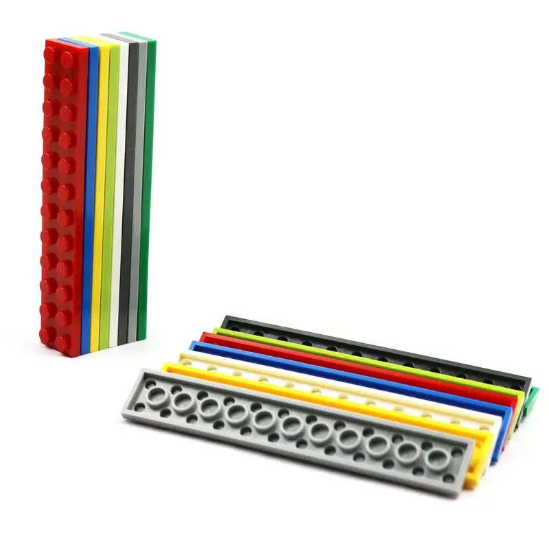Детские строительные блоки MOC 20 шт. детали пластина 2x12 армейские аксессуары