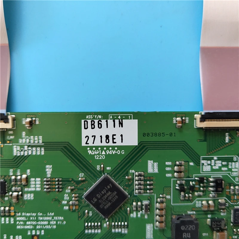 Good Test For SONY T-CON 6870C-0368D 6871L-2718E 6871L-2718E1 KDL-42EX410 Logic Board V11 TM120HZ_TETRA