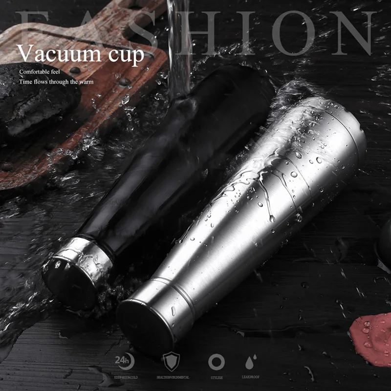 16 унций/450 мл Новая Спортивная бутылка для воды Нержавеющая сталь Термос