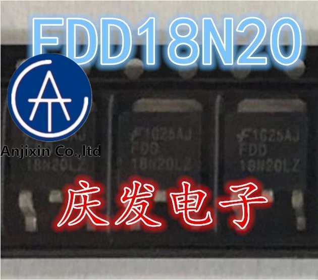 

10pcs real orginal new in stock FDD18N20LZ 18N20 200V/16A TO-252