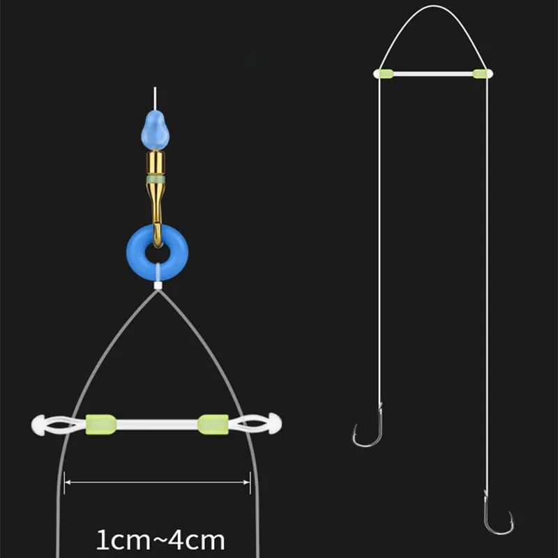 5 шт. силиконовые двусторонние крючки для рыболовной лески | Спорт и развлечения