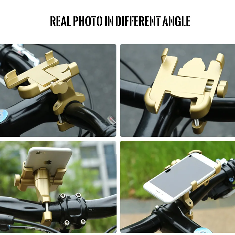 motorcycle cell phone holder mount adjustable support phone bike stander moto bicycle mobilephone for universal phone free global shipping