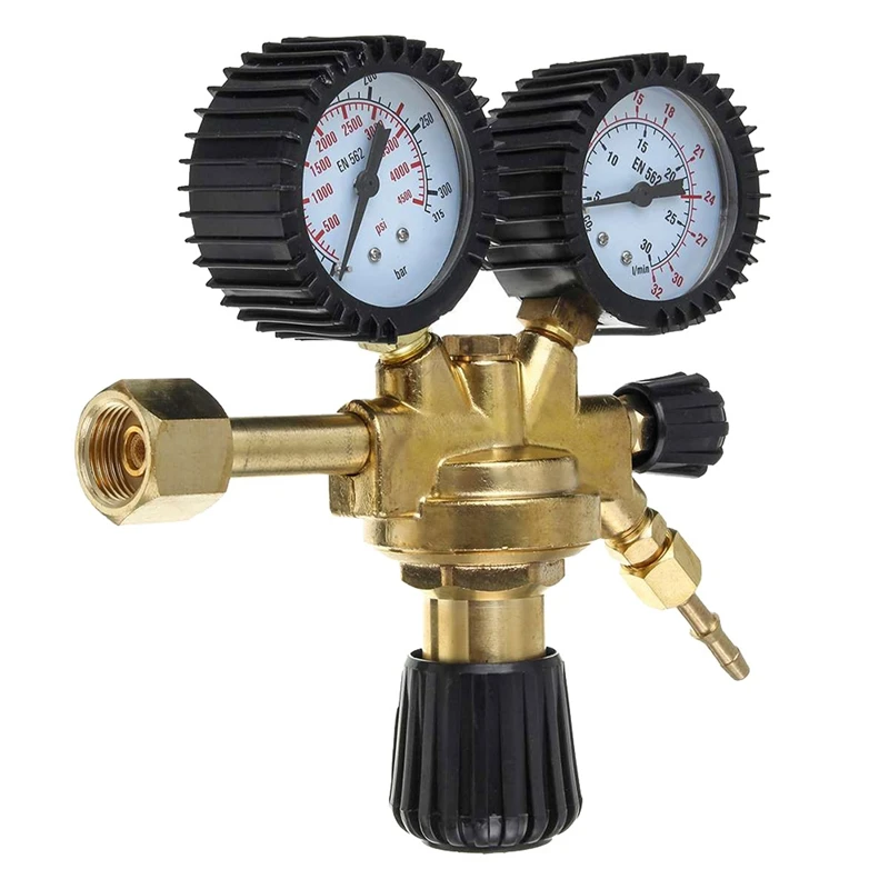 

HOT-Universal Argon AR CO2 Mig Tig Flow Meter Gas Regulator Flowmeter Welding Weld Gauge Argon Regulator Pressure Reducer