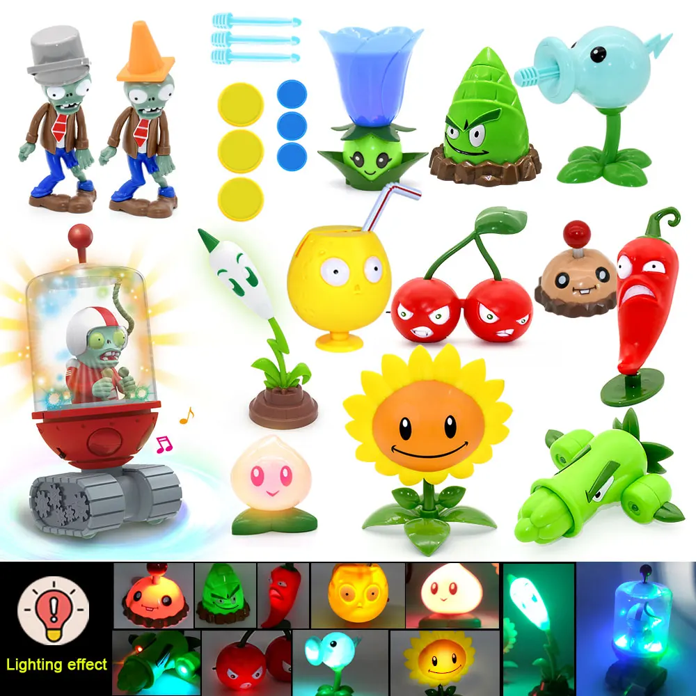 Большой настоящий растения горох шутер Зомби полный набор мальчиков силиконовый
