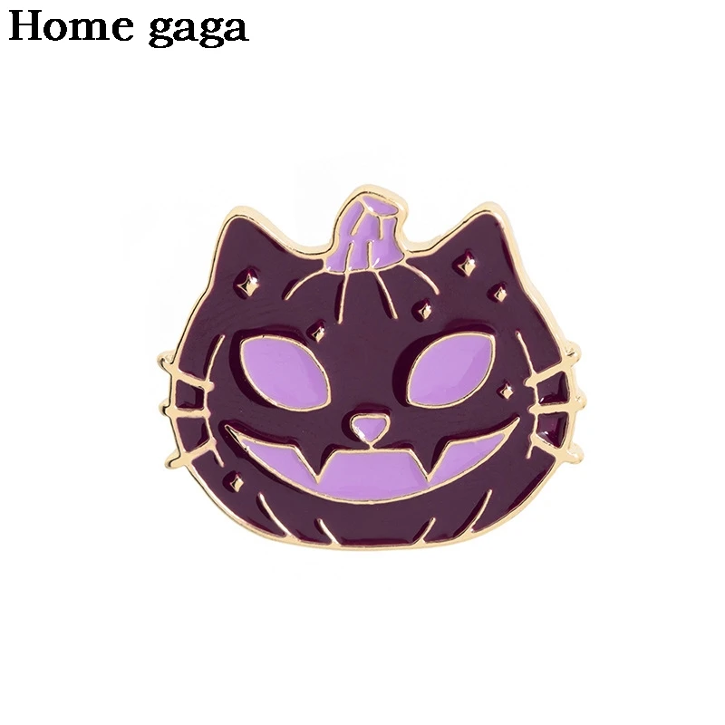 

D3396 Homegaga Pumpkin Enamel Lapel Cartoon Pins Funny Brooches Badges Backpack Cute Pins Gifts For Friends Halloween Jewelry