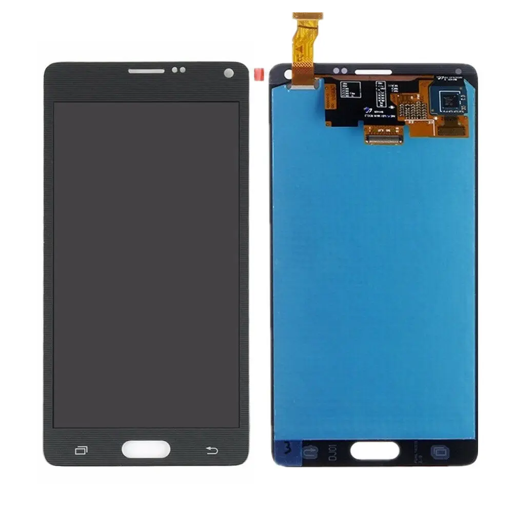 Super AMOLED 5 7 дюйма для SAMSUNG GALAXY Note 4 N910A N910F ЖК-дисплей сенсорный экран в сборе