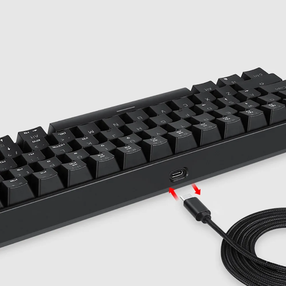 Motospeed CK108 RGB синий переключатель Механическая русская клавиатура Игровой проводной светодиодный BacklitAnti-Ghosting для геймера ПК настольный