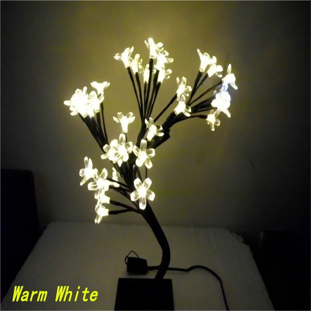 Светодиодная Хрустальная вишневая Цветущая елка на Рождество Новый Год свадьбу