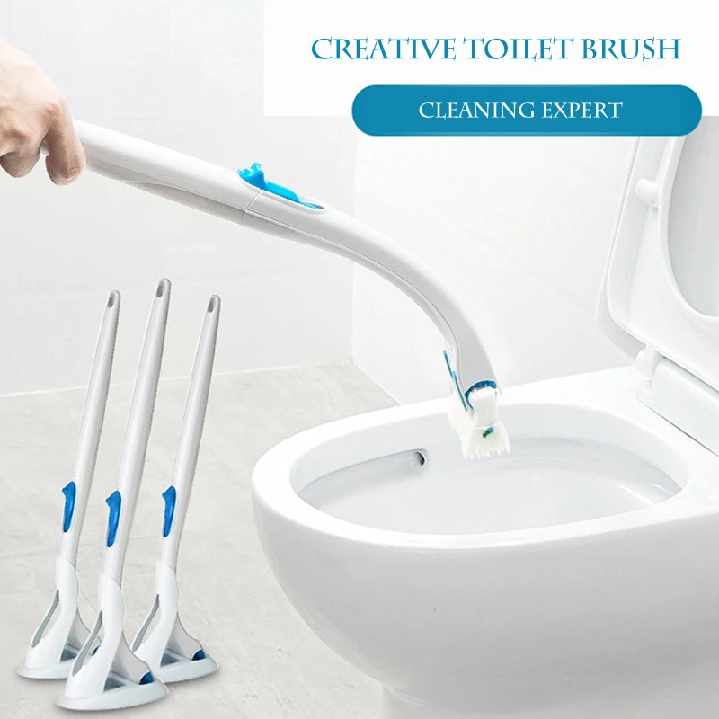 Щетка для унитаза может заменить концентрированную моющую головку настенная