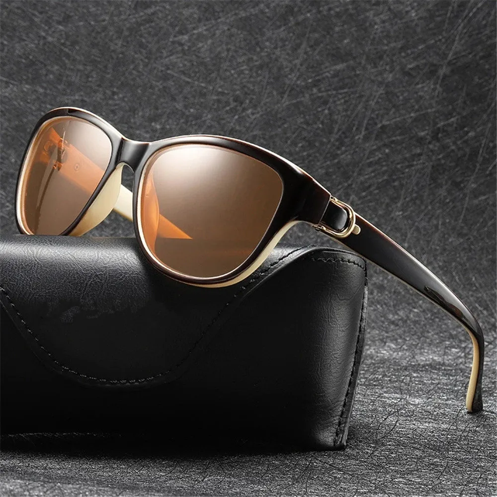 

2021 Luxury Brand Design Cat Eye Polarized Sunglasses Men Women Lady Elegant Sun Glasses Female Driving Eyewear Oculos De Sol