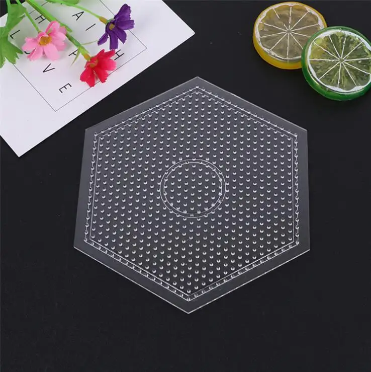 Прозрачный шаблон Hama Beads 2 6 мм доска для рисования пикселей квадратный пазл