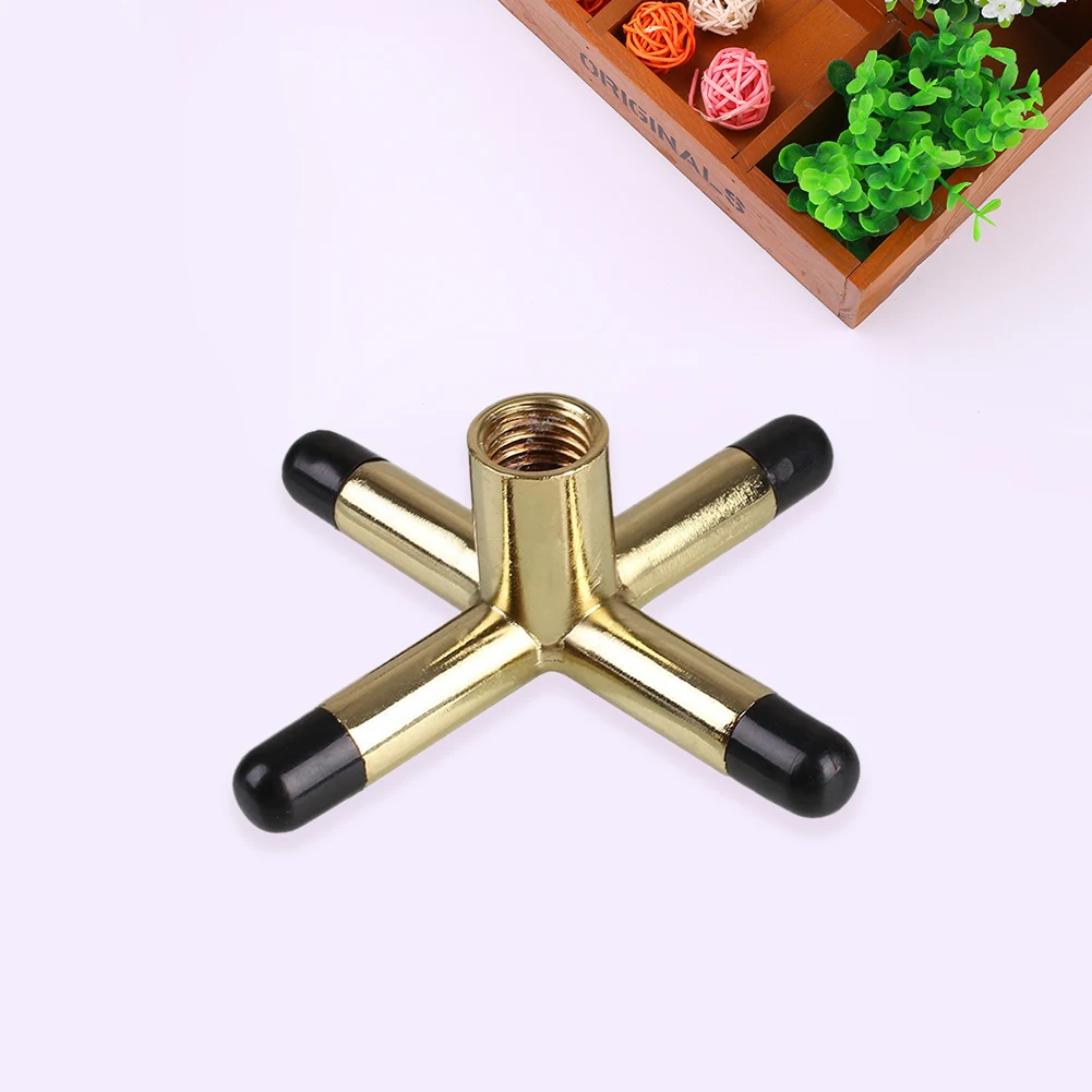 Медь снукер бассейн Кий крест отдых головы винт на стол Бильярд мост |