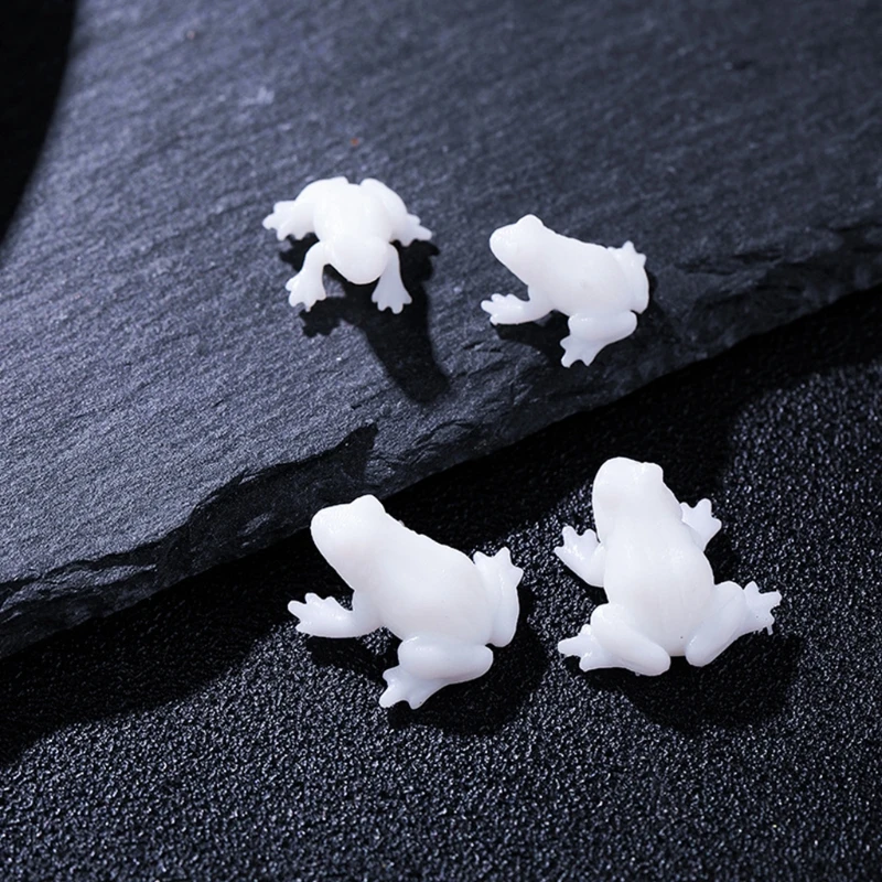 3D-лягушка 652F наполнитель из смолы пластиковая лягушка ручной работы модель