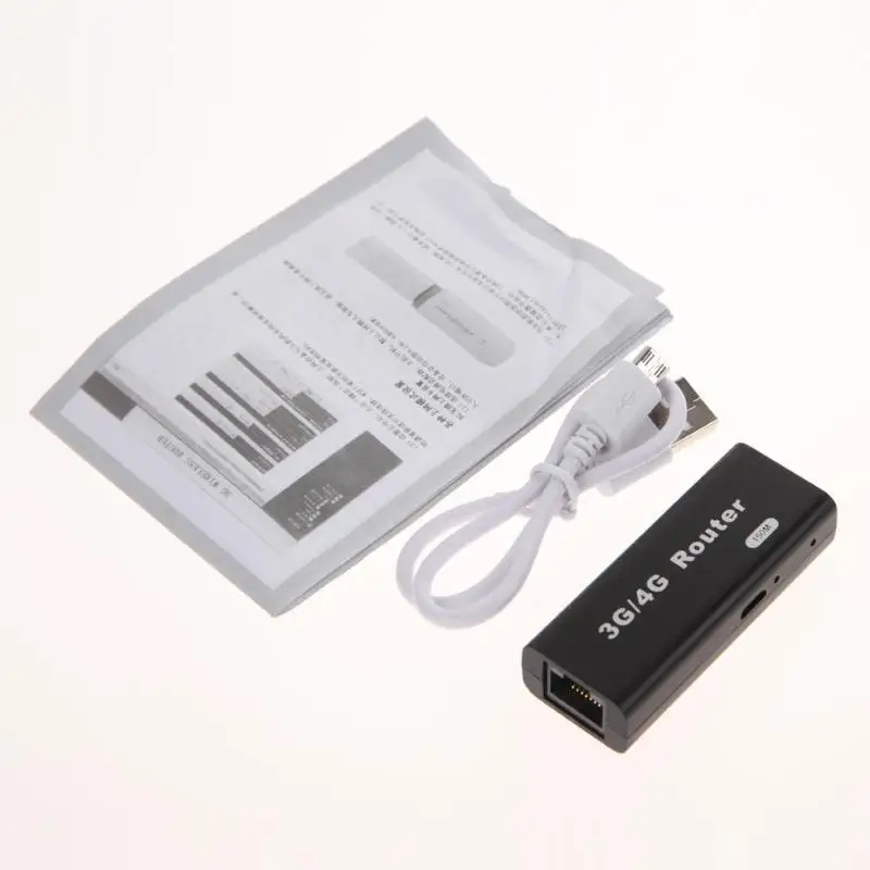 Mini 3G/4G Router WiFi Wlan Hotspot Repeater 150Mbps RJ45 Wireless Adapter 4g wifi роутер Rj45 USB Interface | Компьютеры и офис