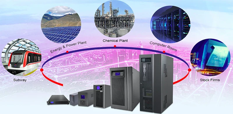 20KVA/16KW онлайн бесперебойное Питание 3 фазы на входе и 1 фазный выход 192VDC внешний