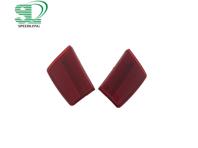 

1Pair Rear Reflector rear Bumper Lamps Llights 8355A049 8355A050 for Mitsubishi Pajero V97 V98 2007-2015