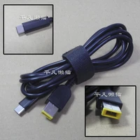 for thinkpad for lenovo t450s 460 tricks 470 lipstick power adapter type c turn square charging cable