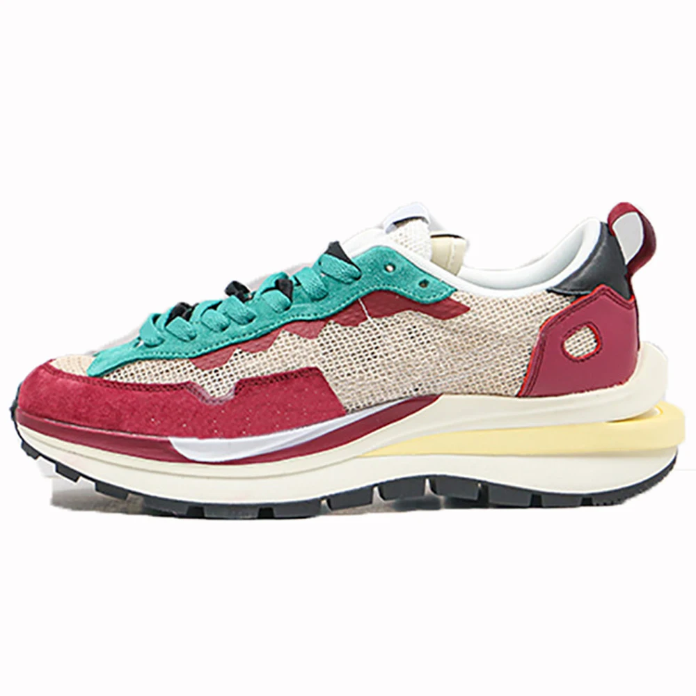 

2021o novo ldv waffles mulheres homens correndo sapatos nyc pombo triples chunkys preto branco nilon moda formadores tnis espo