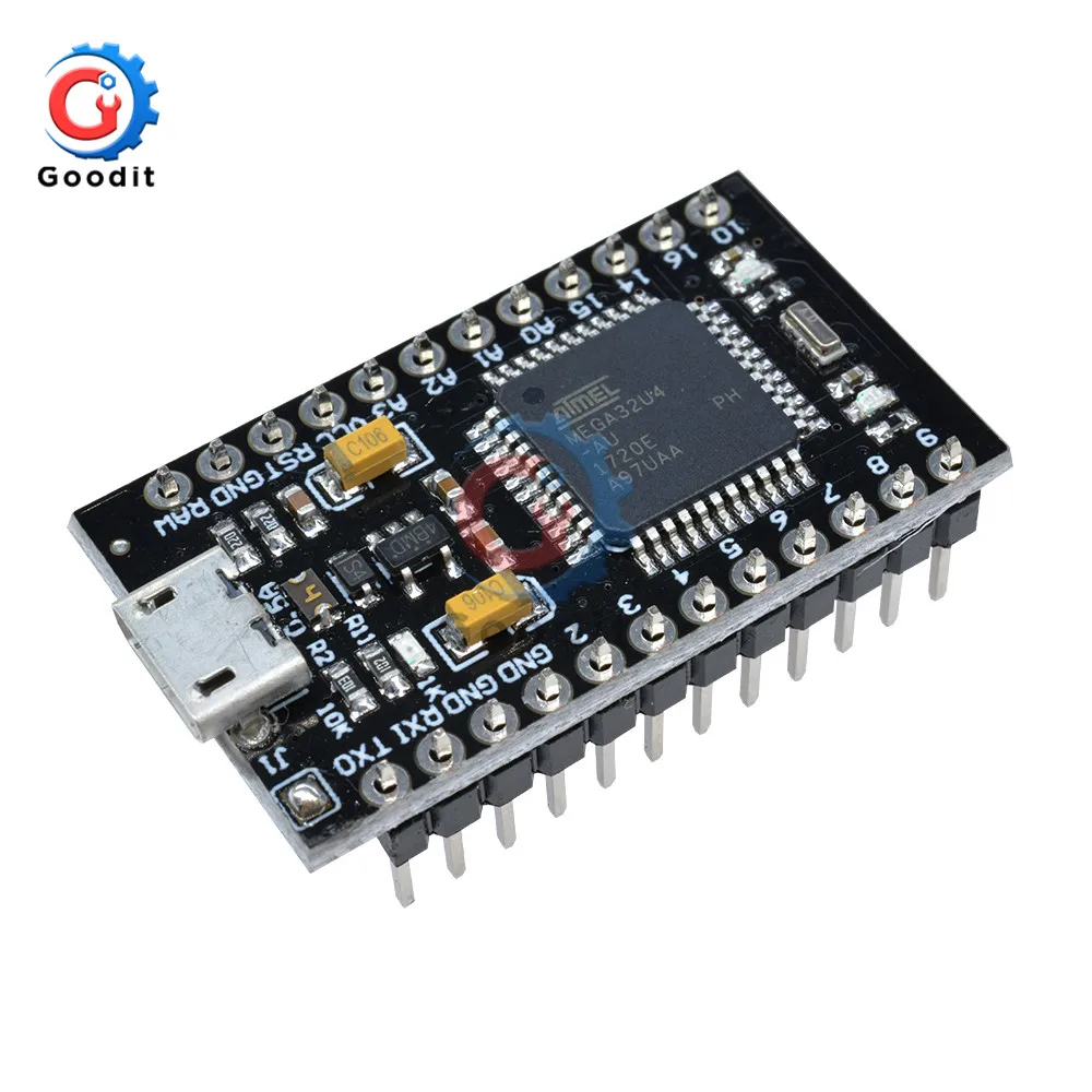Плата контроллера Micro Usb ATmega32U4 5 в 16 МГц с Загрузчиком для Arduino Nano Mega32U4 Mini Leonardo -