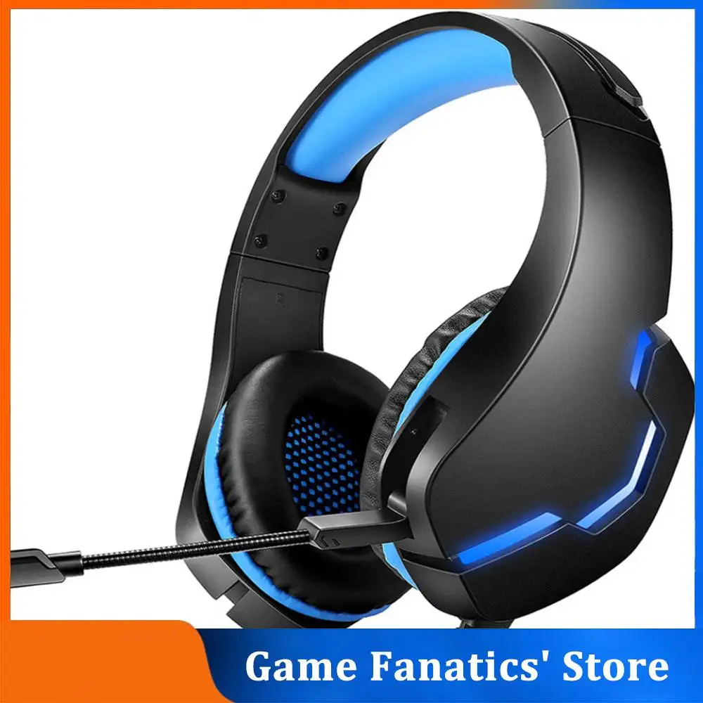 

Gaming Headset Computer Stereo Gaming Headphones Best casque Deep Bass Game Earphone with Mic LED Light for PC Gamer