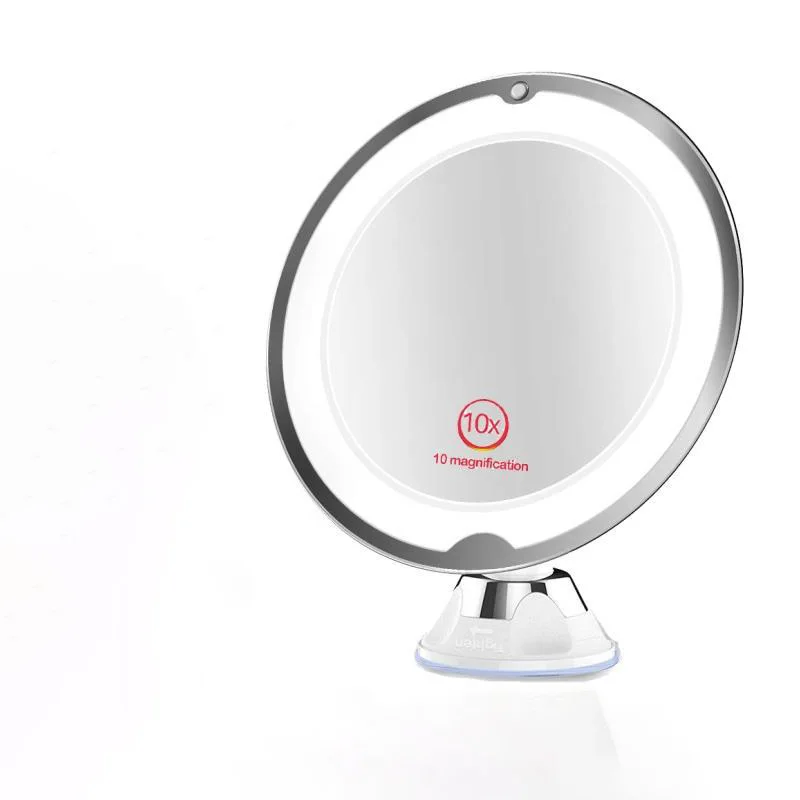 Зеркало для макияжа с 14 светодиодами и увеличительным стеклом 7/10-кратсветильник