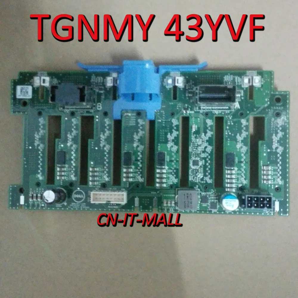 

Вытянутый TGNMY 43YVF 2,5 SFF 8 Bay Backplane для R730 R830 R7910
