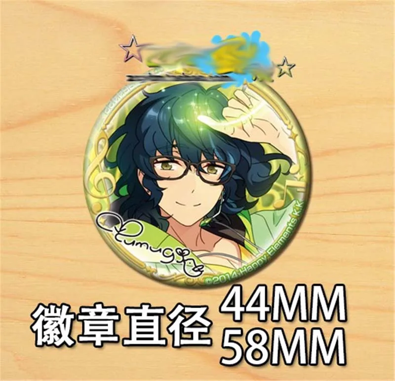 Аниме Ensemble Stars значки на рюкзак сумки коллекции Аксессуары Булавки значок