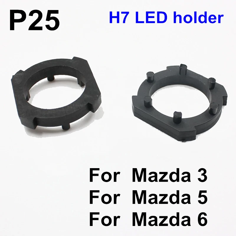 Rockeybright 22 106 ПК H7 светодиодный фар лампа держатель держателя для Mazda Ford conversion kit