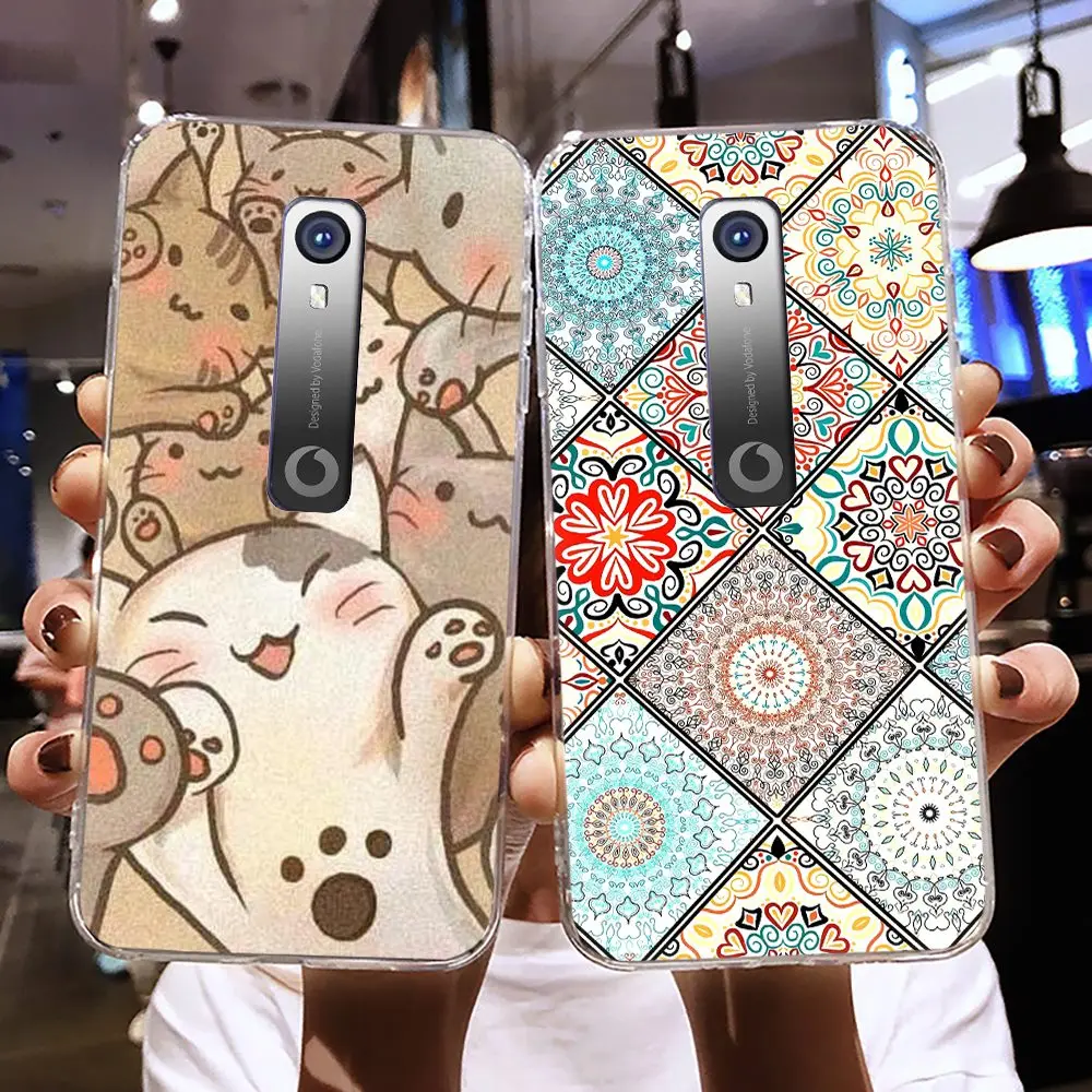 Роскошный мягкий чехол для телефона Vodafone Smart N10 задняя крышка оптом женщин и