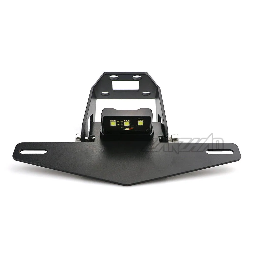 Рамка для номерного знака мотоцикла кронштейн-держатель со светодиодсветильник