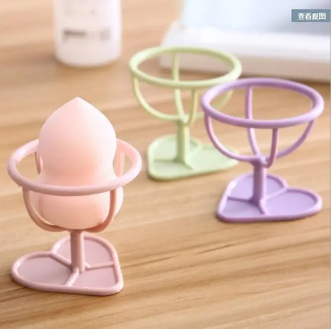 Держатель спонжа для макияжа косметическая подставка пудры блендер хранения