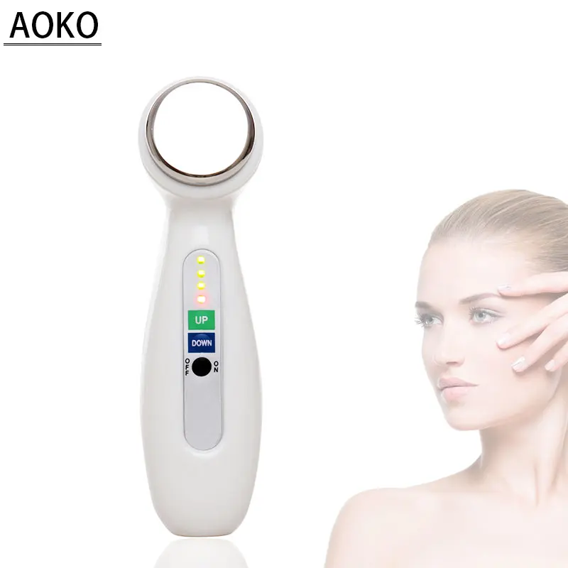 AOKO Новое ультразвуковое устройство для красоты лица очиститель подтягивание