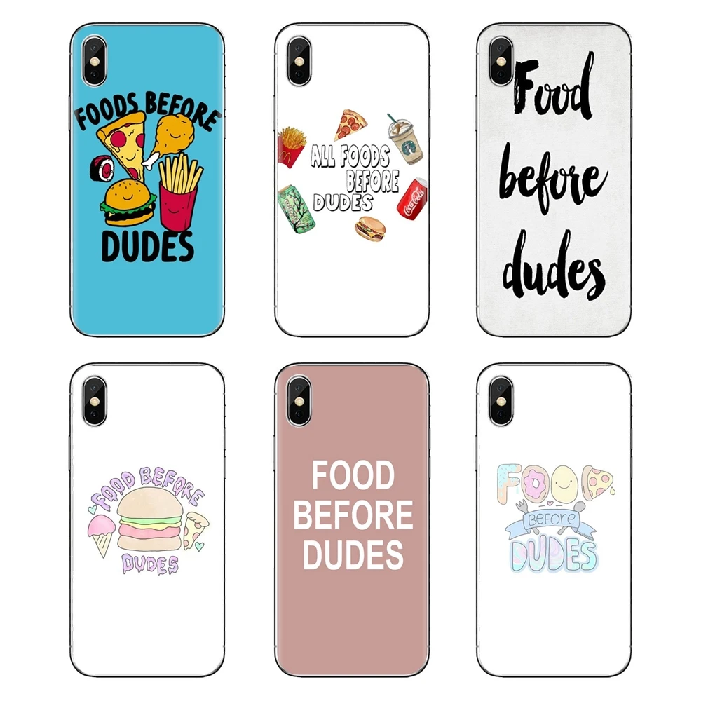 Еда перед парней печати плакатов мобильный чехол для телефона Samsung Galaxy J1 J2 J3 J4 J5 J6