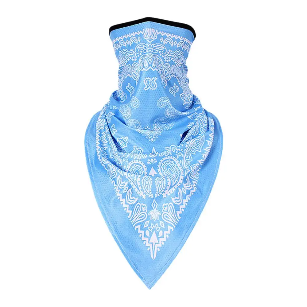 

Face Towel, Earrings, Stylish Men's and Women's Neck Circumference, Triangle Scarf, Suitable for dust-Proof Motorcycles
