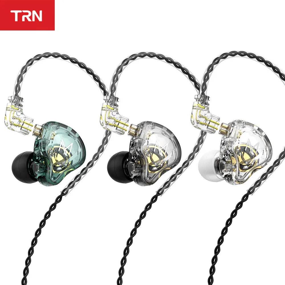 

TRN MT1 Hi-FI 1DD Dynamic In-ear Earphone Drive HIFI Bass Metal Monitor Running Sport Earphone for TRN X7VX TA1 BA15 ST1
