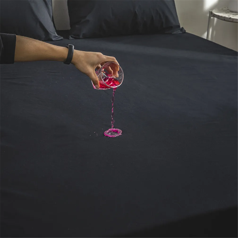 Бесплатная доставка защитное покрытие для матраса водонепроницаемое однотонное